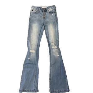 KanCan Light Blue Boot Cut Jeans